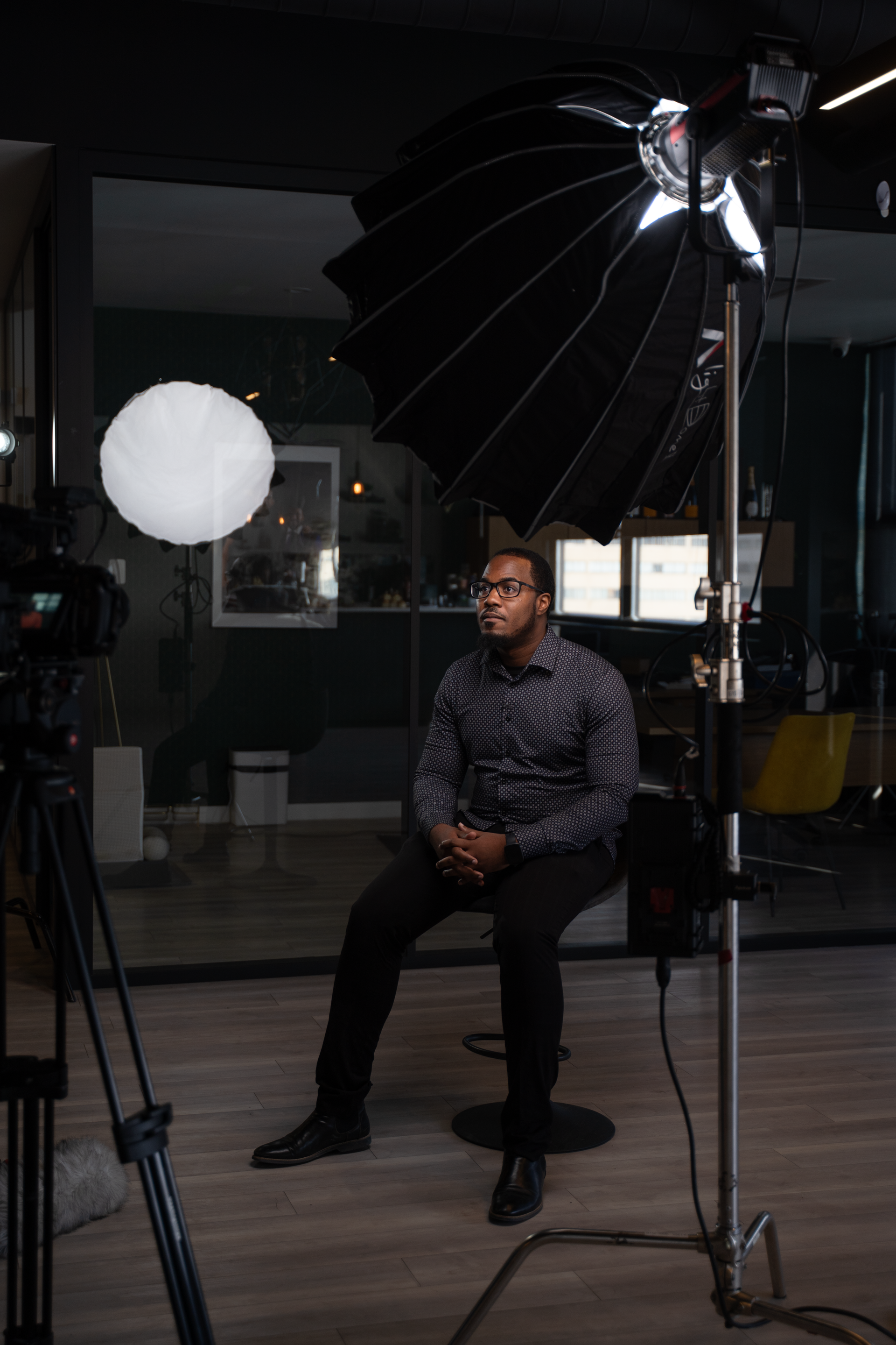 Executive business portrait in modern office